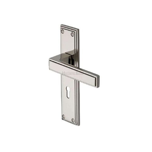 ATLANTIS LEVER HANDLE ON BACKPLATE